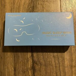 Watotgafer Music Mask Healthy 3D Sleep Eye Mask, carry case and charger